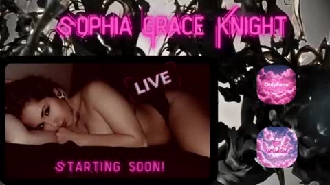SophiaGraceKnight online show from June 14, 4:13 am