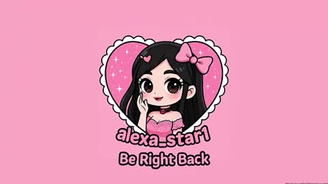 Snapshot of alexa_star1 chatting on October 20, 9:07 pm Alexa online show from October 20, 9:07 pm