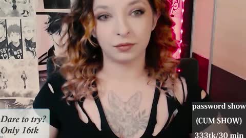 aliceriddle1 online show from March 1, 8:30 pm