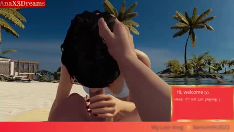 AnaX3Dreams online show from February 12, 7:45 pm