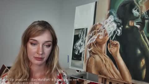 ArtistGirly online show from June 6, 2:29 am