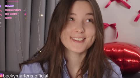 BeckyMartens come join me on    while im offline here  online show from February 13, 4:25 am