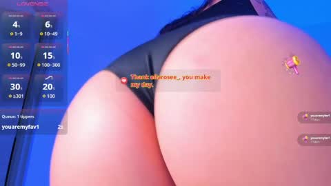 ellarosee_ online show from April 10, 7:09 pm