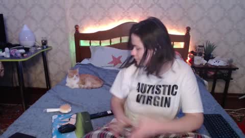 Snapshot of felvivalkitty chatting on January 6, 1:42 am Seva online show from January 6, 1:42 am