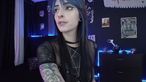 Snapshot of goddess_mortem chatting on January 17, 11:40 pm Mortem model independientfollow me on my telegram channel online show from January 17, 11:40 pm