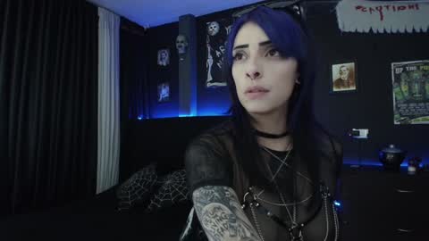 Snapshot of goddess_mortem chatting on February 3, 12:36 am Mortem model independientfollow me on my telegram channel online show from February 3, 12:36 am