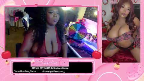 Goddess Cocoa online show from March 2, 6:36 am