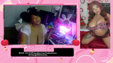 Goddess Cocoa online show from April 6, 4:46 am