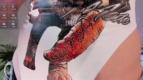 Snapshot of hannah_jonhson_1 chatting on October 7, 1:43 am Hannah online show from October 7, 1:43 am