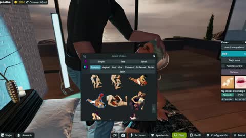 julietha online show from April 14, 2:55 am