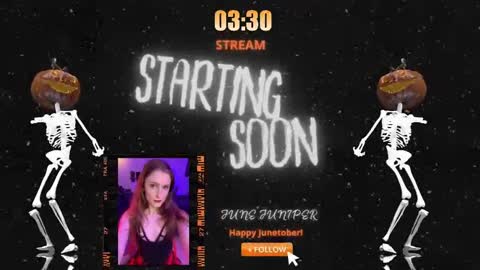 June Juniper online show from October 1, 11:09 pm