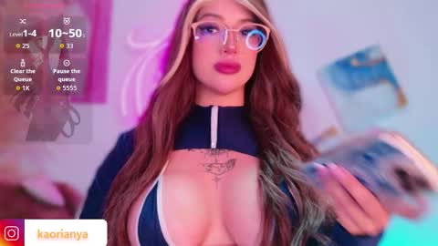 Kaori online show from February 20, 1:48 am