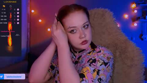 Snapshot of lala_loulou chatting on February 17, 6:39 pm Nicky online show from February 17, 6:39 pm