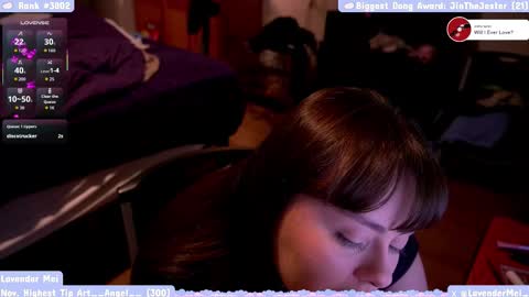 LavenderMei online show from December 19, 1:32 am