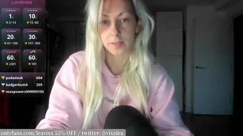 LeaVixx online show from November 3, 4:22 pm