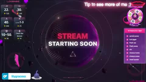 Lily Grace online show from March 26, 12:13 am