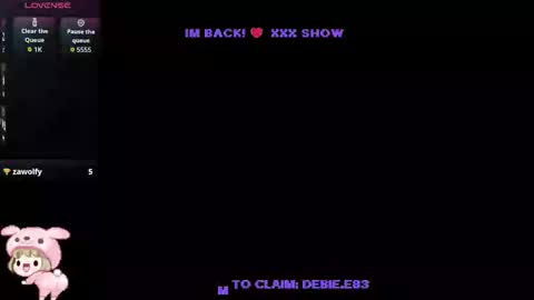 DebieLina online show from October 5, 2:16 am