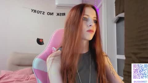 Snapshot of lisiasweet chatting on October 23, 2:01 pm Lika online show from October 23, 2:01 pm