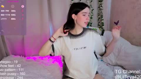 little Teya online show from September 30, 9:48 am