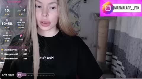 Marmalade Fox online show from March 18, 6:02 pm