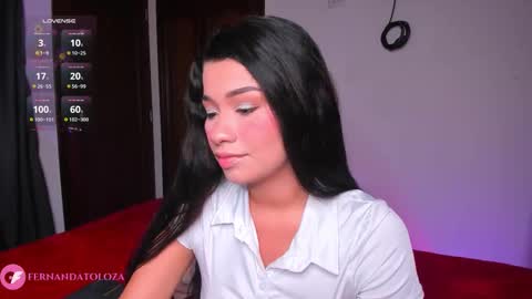 Snapshot of merlia_model chatting on October 18, 1:19 am instagram fernandatoloza01  online show from October 18, 1:19 am