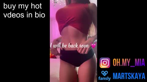 Mia Martskaya online show from December 14, 7:58 am