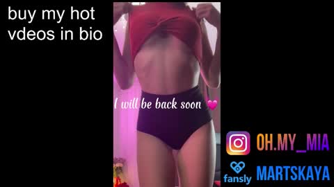 Mia Martskaya online show from February 3, 7:13 am