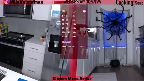 Mila Valentina online show from October 23, 3:01 am