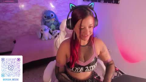 Snapshot of morgan_r13 chatting on October 8, 7:07 pm Morgan-Redds online show from October 8, 7:07 pm