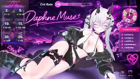 Daphne Musa online show from April 11, 8:45 pm