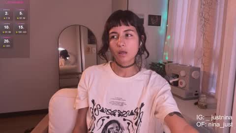 Nina.  online show from January 21, 9:46 pm