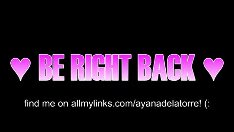 Ayana Delatorre online show from May 27, 12:43 am