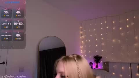 Rebecca  Becc online show from October 11, 5:59 pm