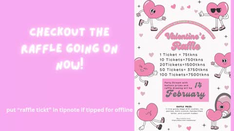 Snapshot of rosiebones chatting on February 9, 9:06 pm Rosie Bones online show from February 9, 9:06 pm