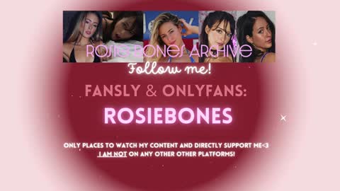 Snapshot of rosiebones chatting on October 13, 10:23 pm Rosie Bones online show from October 13, 10:23 pm