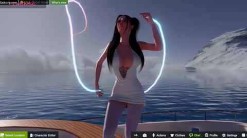 SAKURA COW online show from December 25, 7:02 pm