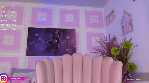 Snapshot of sammyblaer chatting on October 5, 10:26 pm Samantha online show from October 5, 10:26 pm
