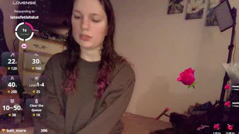 Snapshot of sufferbunny chatting on February 15, 6:12 pm Nikki Sabel online show from February 15, 6:12 pm