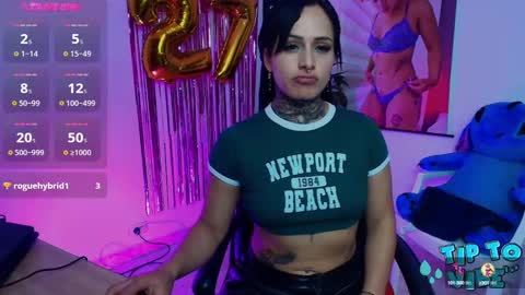 Snapshot of tinnadawson chatting on March 6, 2:41 am I AM BELLA ----------- follow my IG TINNS 69 online show from March 6, 2:41 am