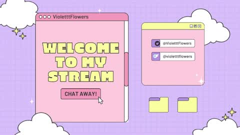 Violet Flowers online show from June 8, 1:28 am
