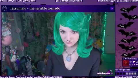 Snapshot of wildwylie chatting on October 30, 2:36 am Wylie Wanderlust online show from October 30, 2:36 am