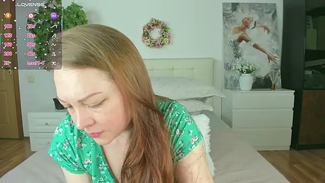 CutieGinger online show from April 5, 6:56 am