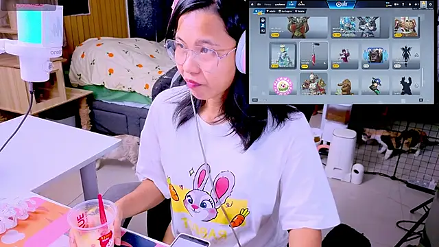 Kana G online show from March 25, 3:15 pm