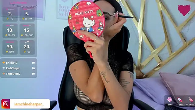 Snapshot of ChloeHarper_ chatting on October 20, 6:44 pm ChloeHarper online show from October 20, 6:44 pm