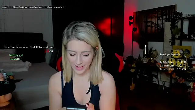 Lisaonthemoon online show from September 27, 1:07 pm