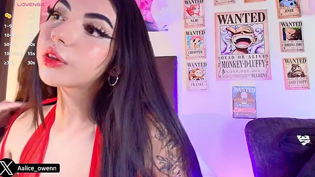 Aliceowenn online show from February 18, 9:36 pm