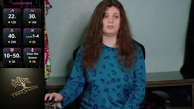 TreeJeanne online show from March 31, 8:20 pm