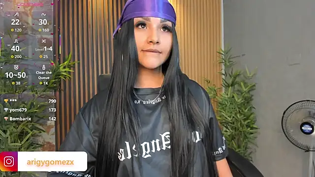 Snapshot of ArigyGomez chatting on October 22, 8:58 pm ArigyGomez online show from October 22, 8:58 pm