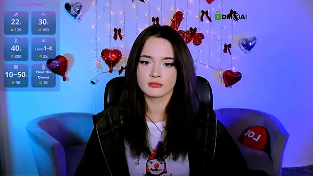 liana kisses online show from March 10, 8:02 pm