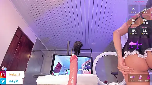 Heicy  online show from February 9, 8:00 pm